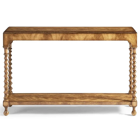 Jonathan Charles Orsman Narrow Console Table in Caramel 496226-CCJ