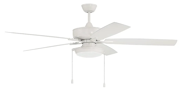 Craftmade 60" Outdoor Super Pro 119 in White w/ White Blades OS119W5 CLOSEOUT