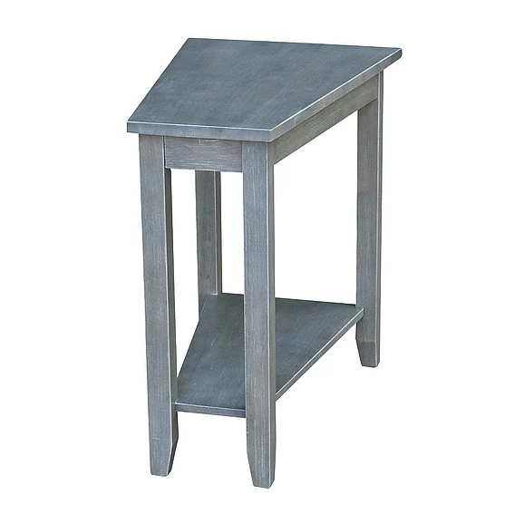 John Thomas Destinations Keystone Accent Table in Heather Gray OT105-45