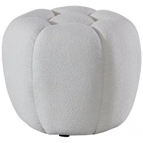 Whiteline Modern Nest Ottoman in White OT2044F-WHT
