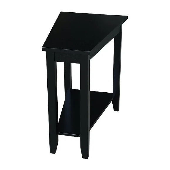 John Thomas Destinations Keystone Accent Table in Solid Black OT46-45