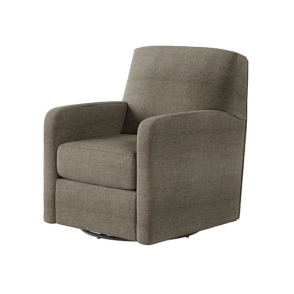 Southern Motion Flash Dance Swivel Glider in Mushroom 101 164-18