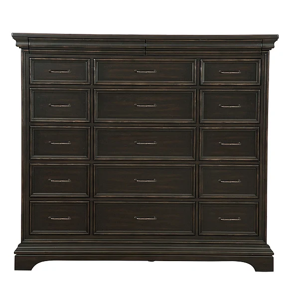 Pulaski Caldwell Master Chest in Dark Wood P012127