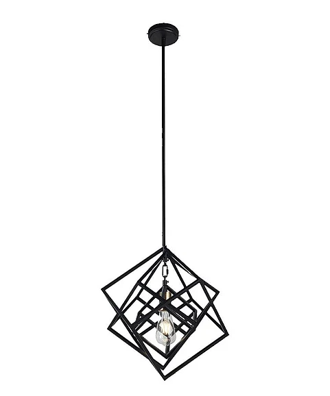 Vinci Lighting Galaxia Pendants in Aged Brass/Black P1070-1AB/BK