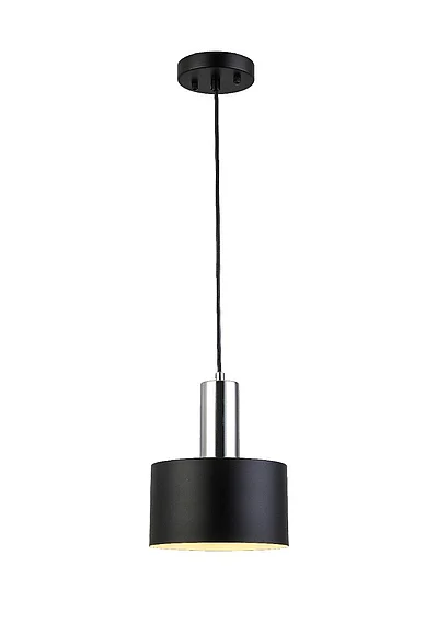 Vinci Lighting Pendants in Chrome/Black P1402CH/BK