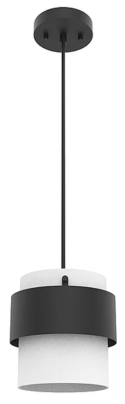 Vinci Lighting Pendants in Black P1404BKWH
