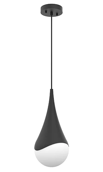 Vinci Lighting Drop Pendants in Black P1408BK