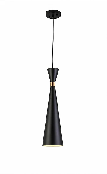 Vinci Lighting Pendants in Black/Aged Brass P1422AB/BK