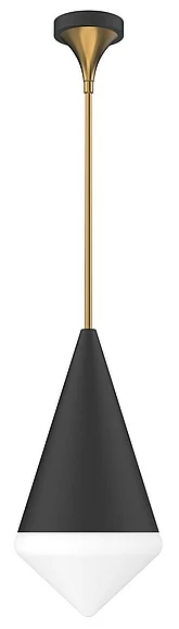 Vinci Lighting Pendants in Black P1425-BK/AB