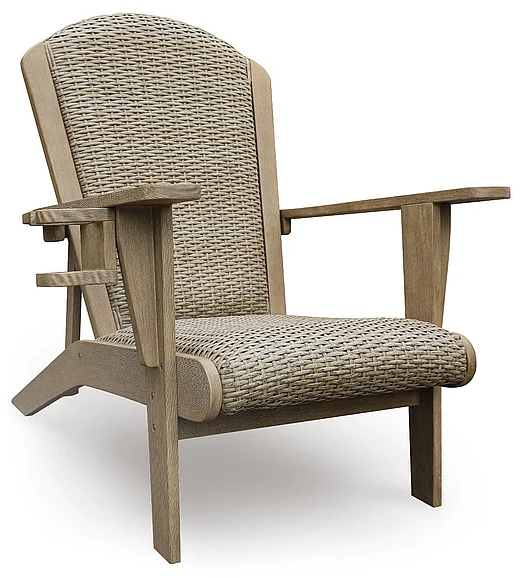 Coastal Reef Adirondack Chair in Beige NCP204-898 FedEx/UPS
