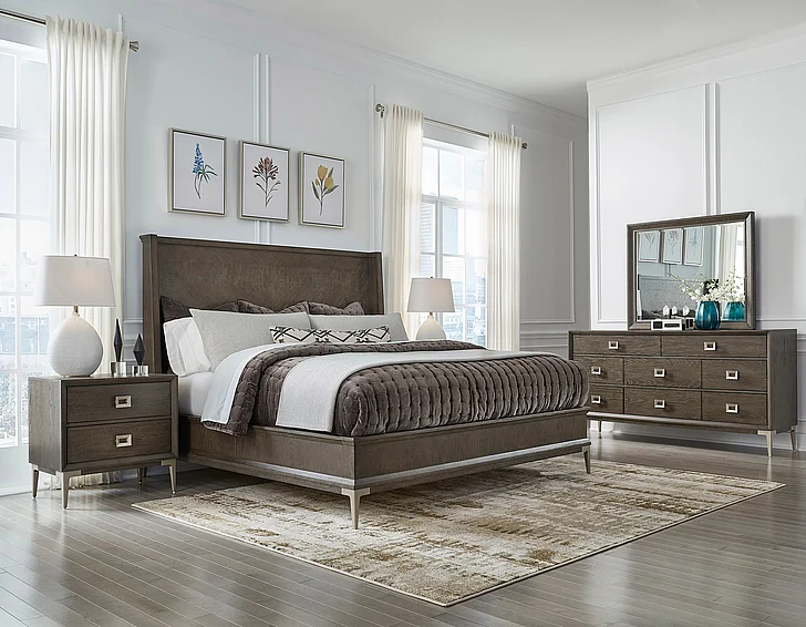 Pulaski Furniture Boulevard 2pc Panel Bedroom Set