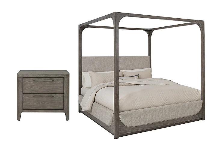 Pulaski Furniture Griffith 2pc Canopy Bedroom Set