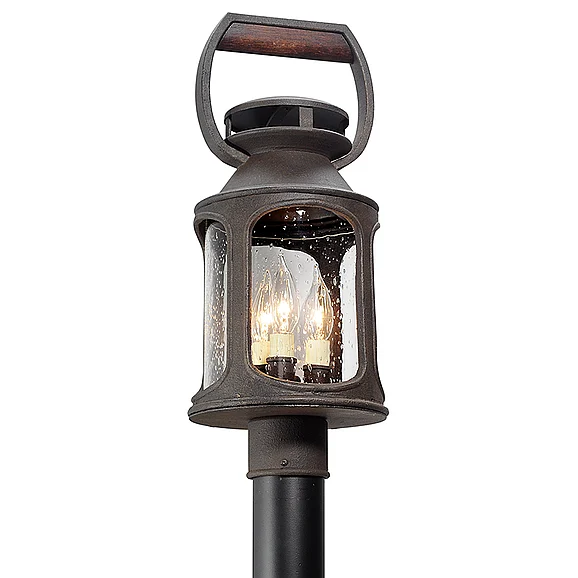 Troy Lighting Old Trail Exterior Post P4515-HBZ