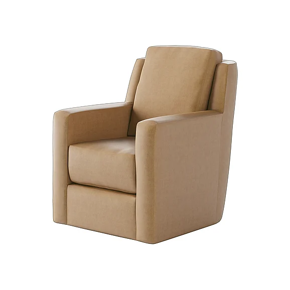 Southern Motion Diva Swivel Glider in Caramel 103 957-15