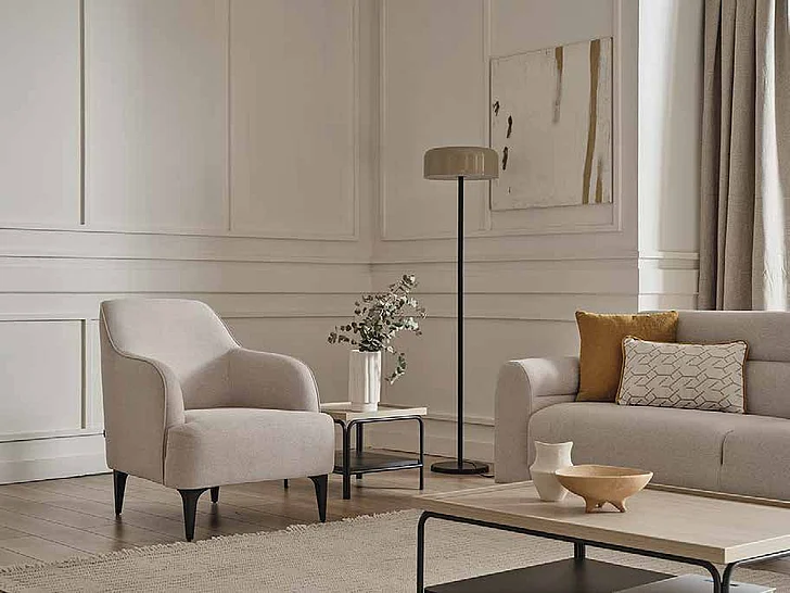 Enza Home Paloma Armchair 2419 K1 Gk:55701 Cream Ar:306 13038701