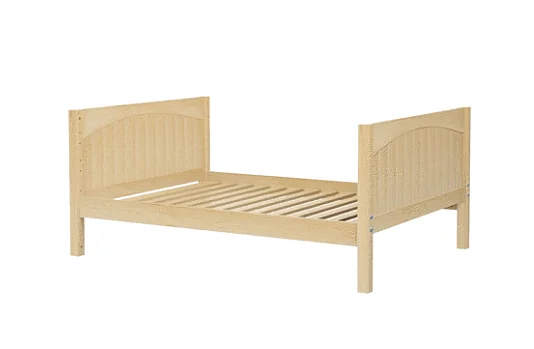 Maxtrix Basic Med/Med Panel Bed in Natural