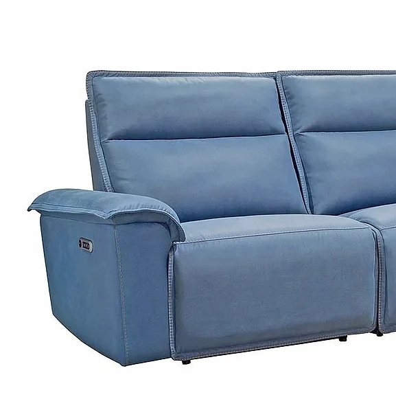 Parker House Perimeter Power Left Arm Facing Recliner in Magic Denim MPRM#811LPH-MDE CLOSEOUT