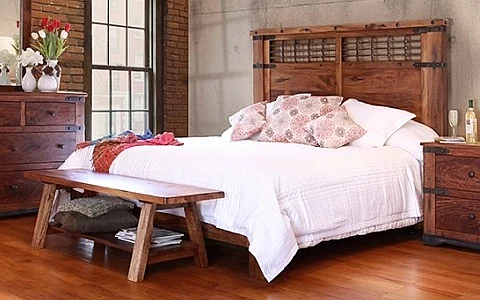 IFD Parota Queen Platform Bed