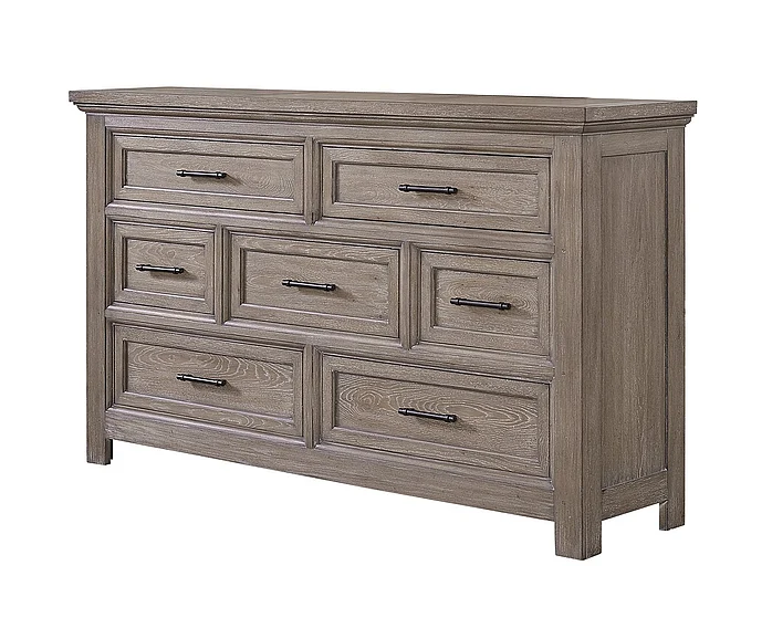 FD Home Parson Creek I 7 Drawer Dresser in Oak 7318-05