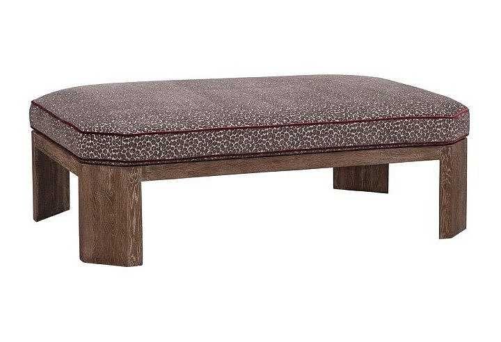 Spectra Home Patricia Ottoman in Hutton Charcoal CLOSEOUT