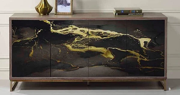ACME Payo Console Cabinet in Black AC02342