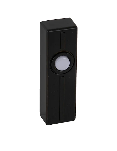 Craftmade Surface Mount LED Lighted Push Button in Bronze PB5013-BZ CLOSEOUT