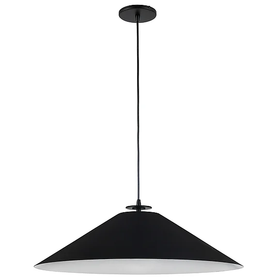 Dainolite 1LT Incandescent Pendant, MB PDC-241P-MB