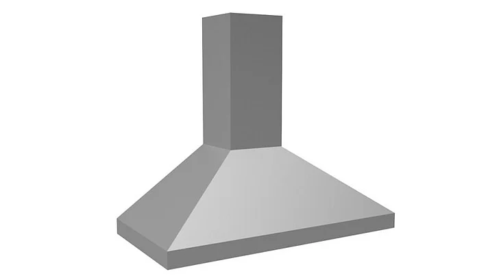 Vent-A-Hood Premuim Power Lung (V-Line) Wall Mounted in Stainless Steel PDH14K48SS