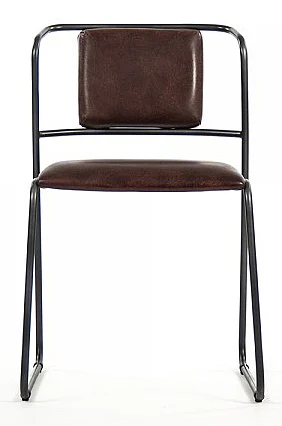 Zentique Dimitri Side Chair in Iron (Set of 2) PF62