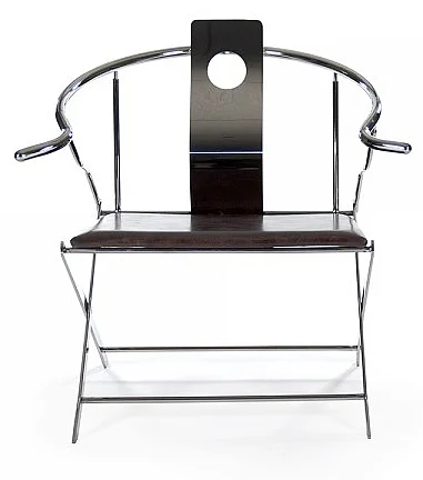 Zentique Azure Arm Chair in Stainless Steel (Set of 2) PF7145