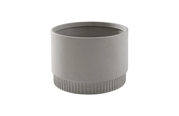 Phillips Collection Harvest Large Planter in Light Gray PH100220