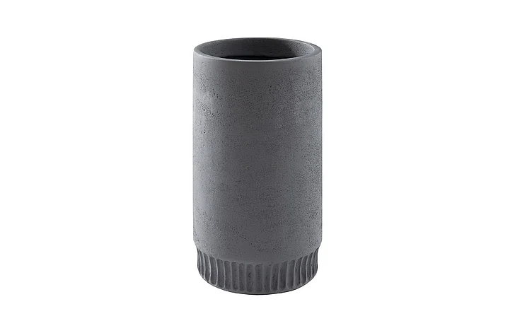Phillips Collection Harvest Small Planter in Dark Gray PH100221