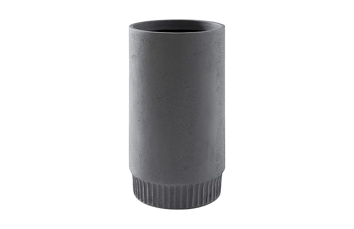 Phillips Collection Harvest Medium Planter in Dark Gray PH100222