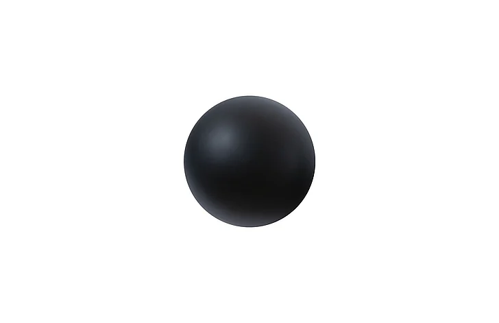 Phillips Collection Extra Small Ball on the Wall in Black PH100845