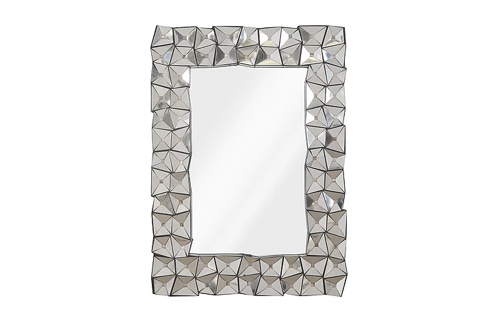 Phillips Collection Divot Mirror in Silver PH100869