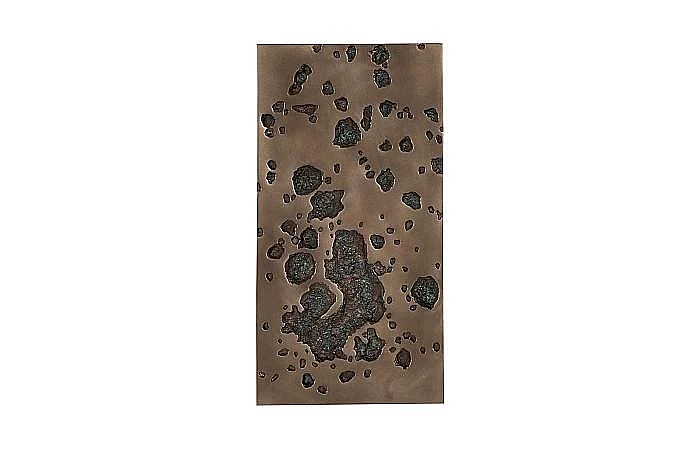 Phillips Collection Splotch Rectangle Wall Art in Bronze PH102201
