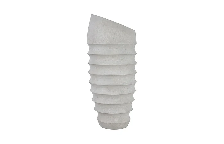 Phillips Collection JP Left Slant Wall Planter in Stone Cast PH103378