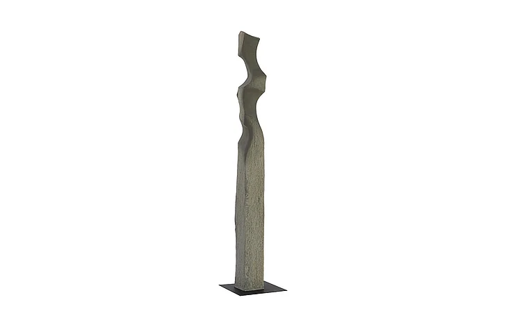 Phillips Collection Colossal Gray Cast Woman Sculpture D in Stone Cast PH103463