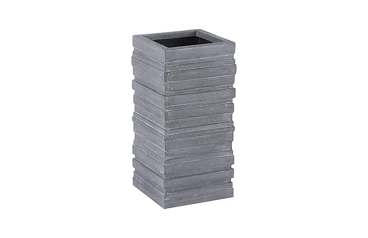 Phillips Collection June Small Square Planter in Stone Cast PH103540