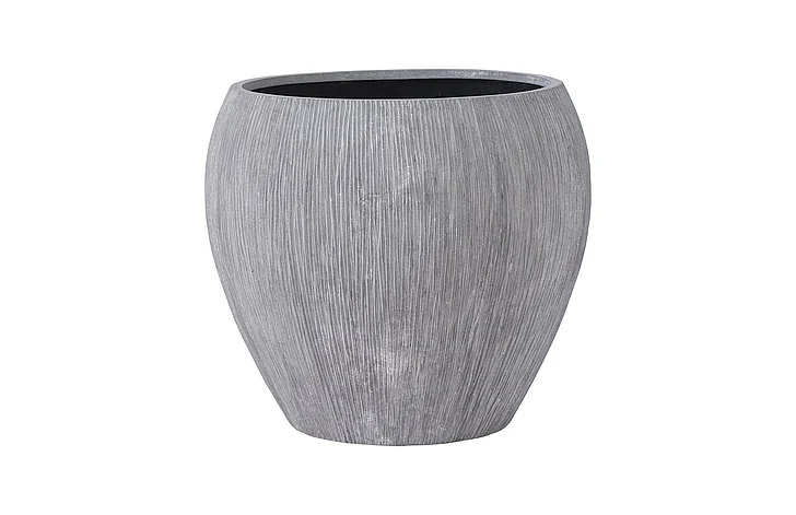 Phillips Collection Brianna String Medium Planter in Raw Gray PH103545