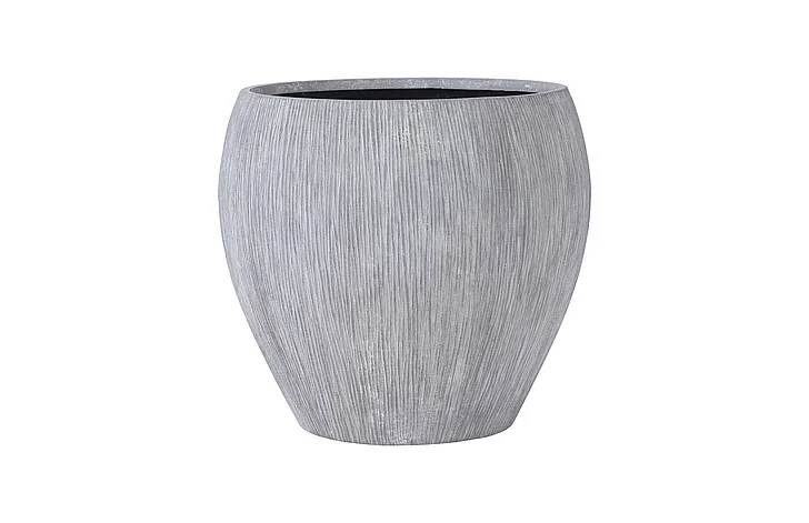 Phillips Collection Brianna String Large Planter in Raw Gray PH103546