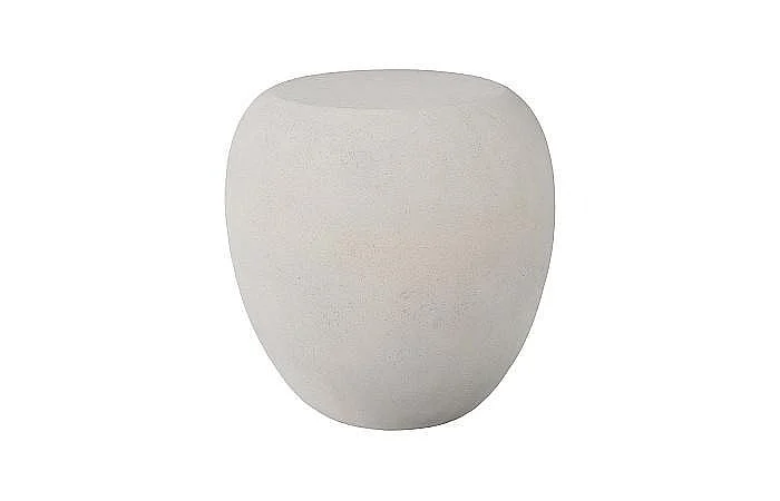 Phillips Collection River Stone Side Table in Roman Stone PH103554