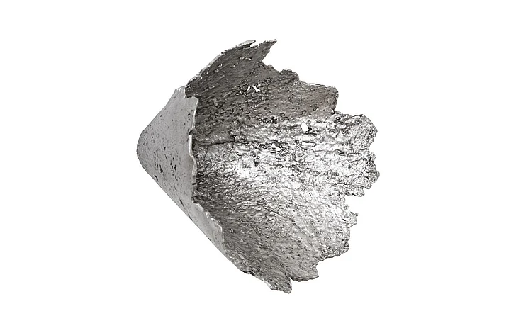 Phillips Collection Splash Bowl Jagged Wall Art in Silver PH103661