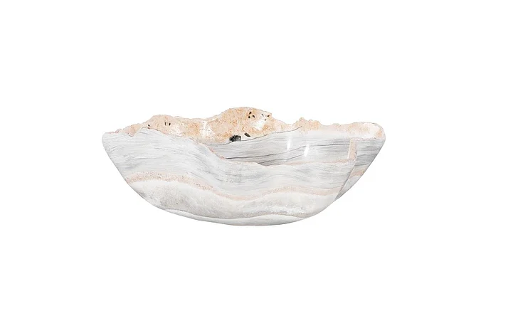 Phillips Collection Small Cast Onyx Bowl in Faux Finish PH103722