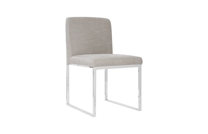 Phillips Collection Frozen Dining Chair in Vintage Gray Taupe PH103735 (Set of 2)