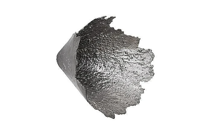 Phillips Collection Jagged Splash Bowl Wall Art in Liquid Sliver PH103799