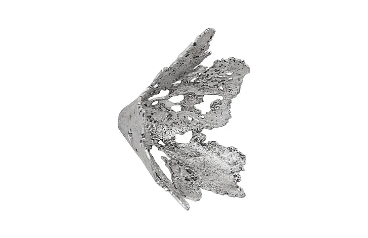 Phillips Collection Splash Bowl Perforated Wall Art in Silver Leaf PH104251