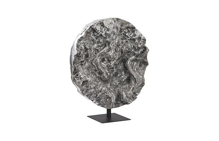 Phillips Collection Cast Root Standing Sculpture in Silver Leaf PH104319