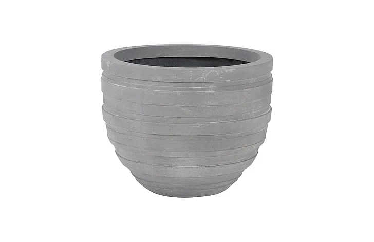 Phillips Collection June Extra-Small Planter in Raw Gray PH105215