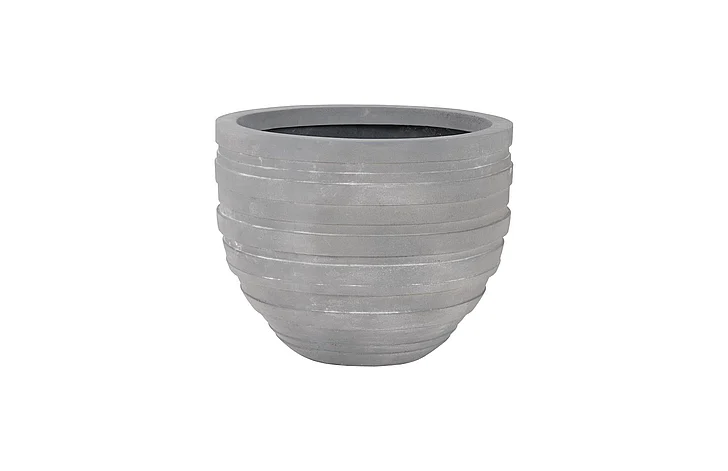 Phillips Collection June Small Planter in Raw Gray PH105216